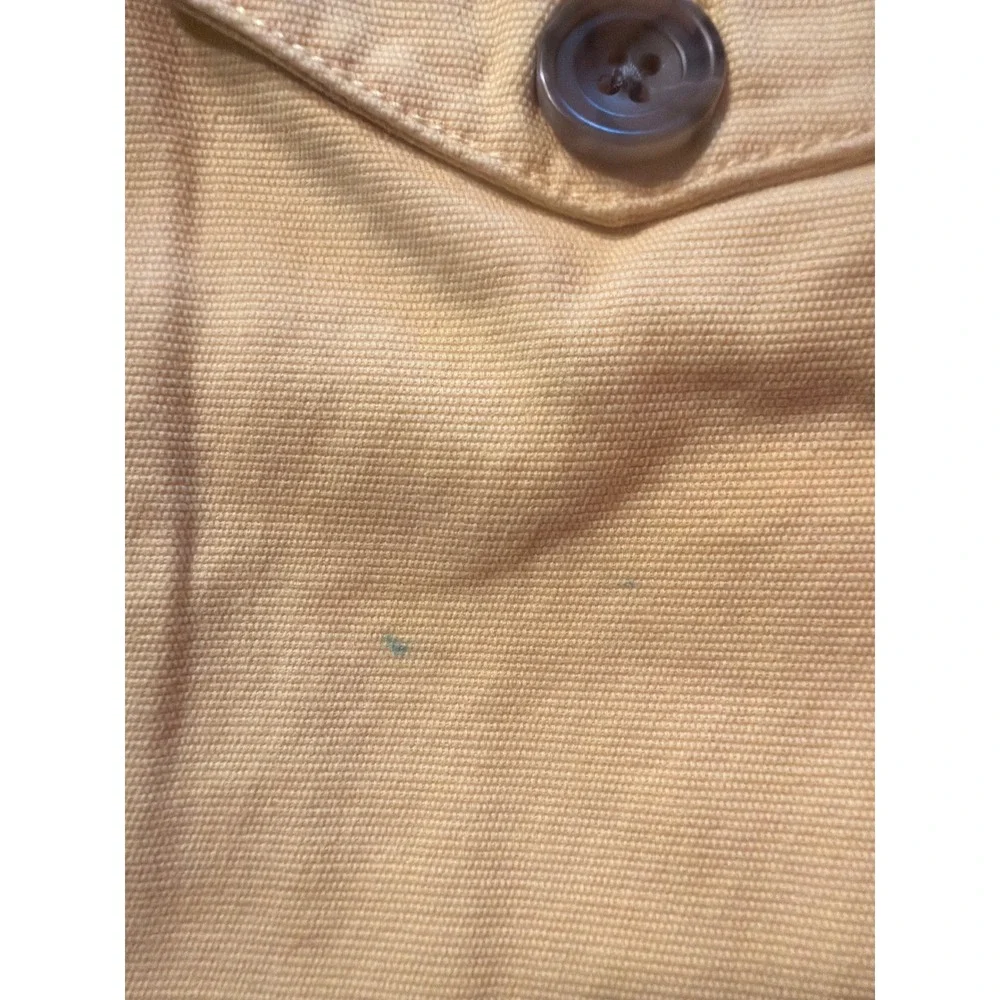 CAbi‎ Slim Leg Jeans - Pale Yellow Sz 4